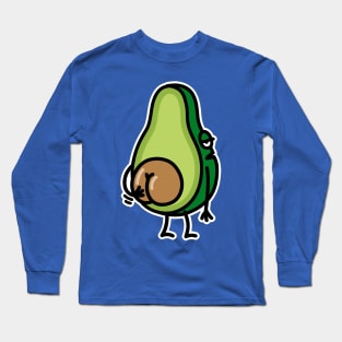 avocado seed fat Long Sleeve T-Shirt